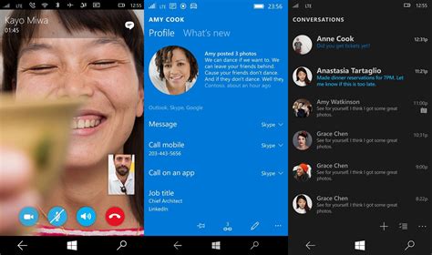 microsoft releases beta  skype universal messaging app