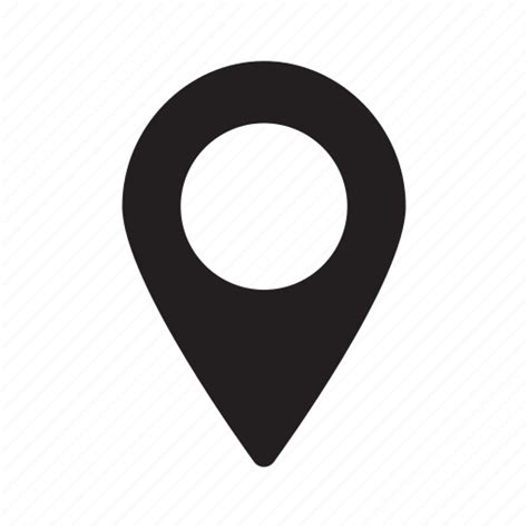 dot indicator large location map navigation icon