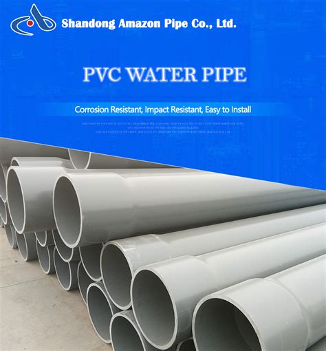 pvc large diameter plastic drain sewer pipe buy pvc pipe smooth inner