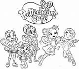 Cafe Coloring Butterbeans Pages Butterbean Little Girls Cartoon Printable Coloringpagesfortoddlers Kids Print Nickelodeon sketch template