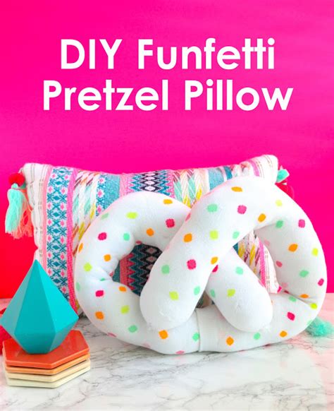 craft it a funfetti pretzel pillow a kailo chic life