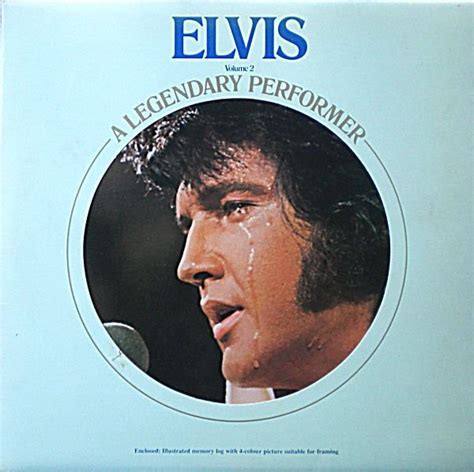 elvis presley a legendary performer volume 2 1976 vinyl discogs