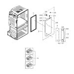 samsung rfhmedbsraa  bottom mount refrigerator parts sears parts direct