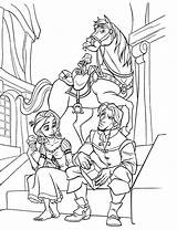 Tangled Rapunzel Raiponce Flynn Tulamama Pascal Princesscoloring Pinu Zdroj sketch template