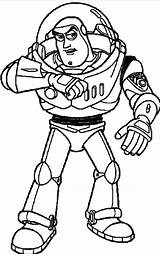 Buzz Lightyear Coloring Pages Color Printable Toy Getcolorings Story Print sketch template