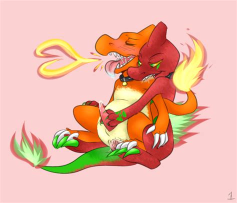 Rule 34 Anal Sex Buggery Charmeleon Color Fire Gay Male Male Only