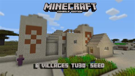 Minecraft Ps3 Xb360 6 Villages Seed Tu33 Youtube
