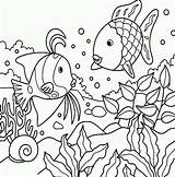 Fish Coloring Sea Pages Color Getcolorings Printable sketch template