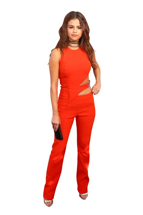 selena gomez in a red dress png image purepng free