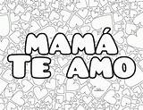 Colorear Mama Letra Mami Madres Moldes Calendar Colorearimagenes 1652 1279 Cumpleanos Paraimprimir sketch template