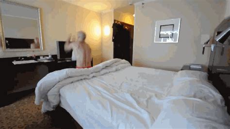 bed jumping find and share on giphy