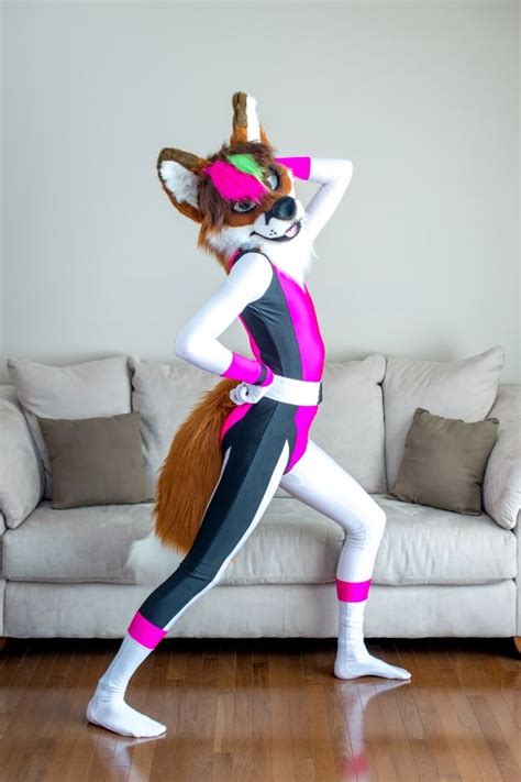pink flash fox female fursuit zootopia art yiff furry furry girls cool costumes