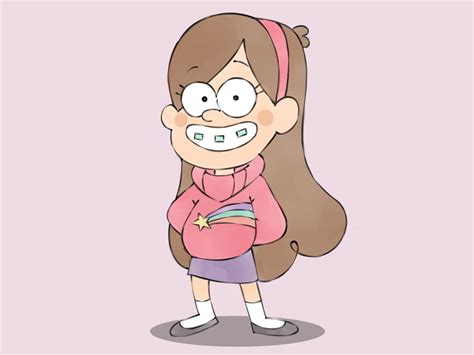 draw mabel pines  gravity falls  steps