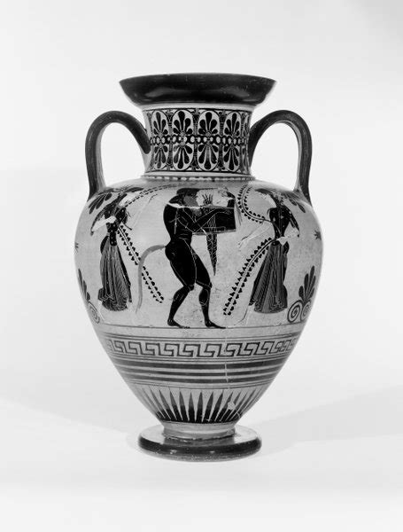 Ashmolean Museum Image Library Attic Black Figure Pottery Amphora