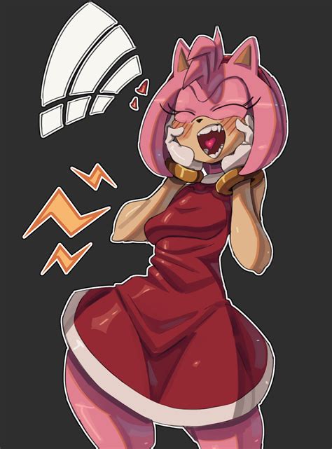 amy rose by massivetwo on newgrounds