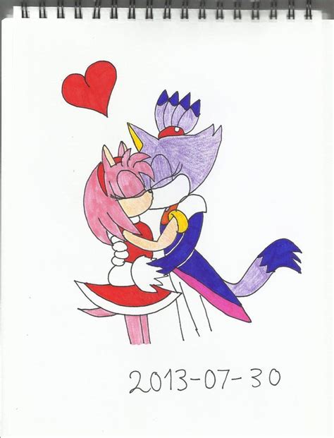 blazamy by on deviantart sonic and amy