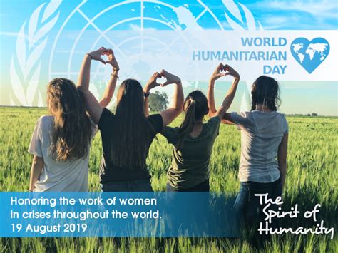 world humanitarian day 2019 the spirit of humanity