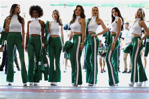 Formula 1 S Sexy Grid Girls Trackside Models Have Been Banned Due To