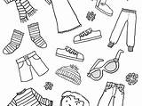 Coloring Clothes Pages Summer Printable Getcolorings Winter Getdrawings sketch template