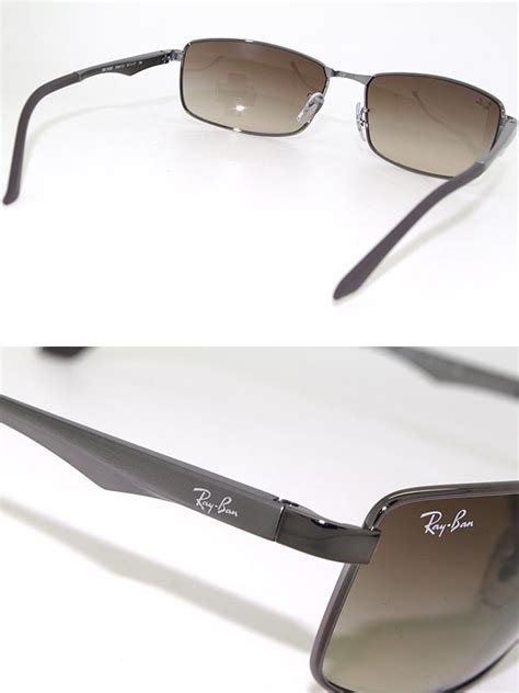 woodnet sunglasses rayban gradation brown ray ban 0rb 3498 004 13 branded mens and ladies men