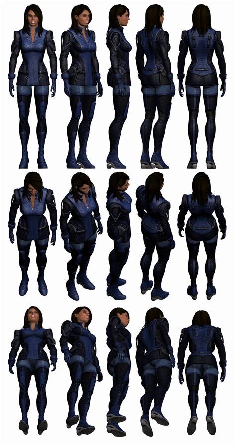 mass effect 3 ashley reference by troodon80 on deviantart