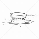 Stove Template sketch template
