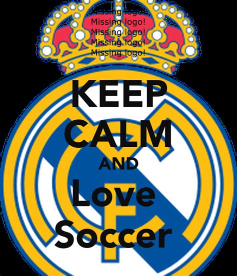 Keep Calm And Love Soccer Poster Soccer Keep Calm O Matic