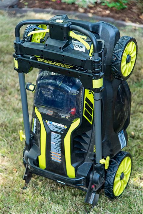 Ryobi Self Propelled Electric Lawn Mower Review The Handymans Daughter
