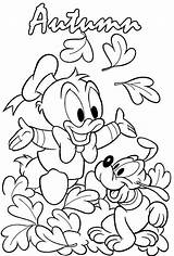 Pluto Disney Playing Seasons sketch template