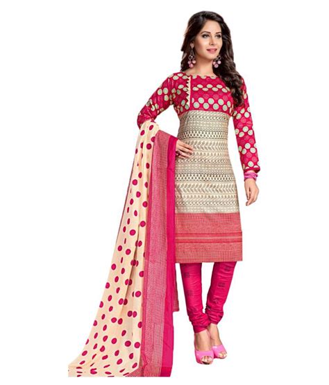 Sahari Designs Multicoloured Cotton Dress Material Buy Sahari Designs