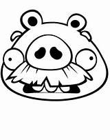 Coloring Pig Pages Foreman Face Piggies Bad Printable Angry Birds Print Cylinder Graduated Color Characters Categories sketch template