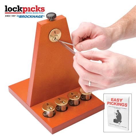 secure pro lockpicking school kit lock picking guide keyed practice