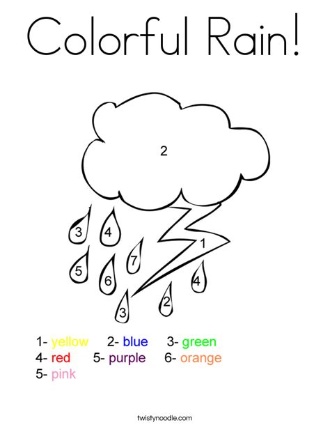 fun  educational weather coloring pages  preschoolers