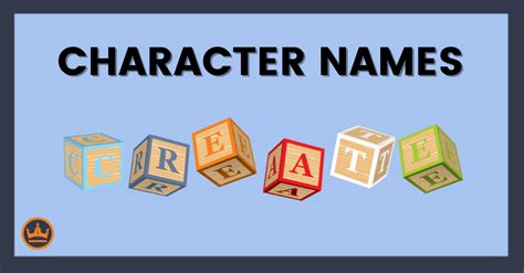 character names  tips      characters