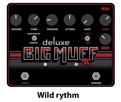 Settings Pour La Deluxe Big Muff Pi Version Guitare Forum Electro