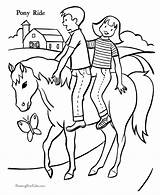 Coloring Horse Pages Printable Horses Kids Print Printing Animal Help sketch template