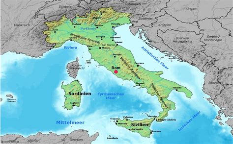 landkarte italien grosse uebersichtskarte weltkartecom karten und