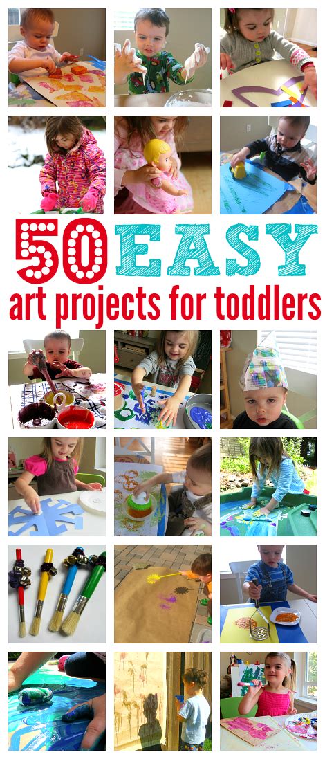 easy art projects  toddlers  time  flash cards