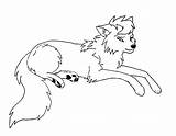 Wolf Coloring Anime Pages She Lineart Template Pup Pack Deviantart Line Clipart Rp Print Popular Coloringhome sketch template