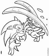 Sonic Coloring Pages Christmas Getcolorings Print Color Printable Getdrawings sketch template