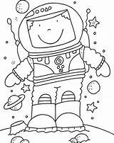 Pages Coloring Spaceman Print Getdrawings sketch template