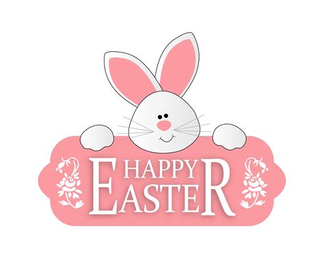 easter bunny cute clipart  stock photo public domain pictures