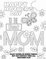 Coloring Pages Pdf Mother Mothers Mom sketch template