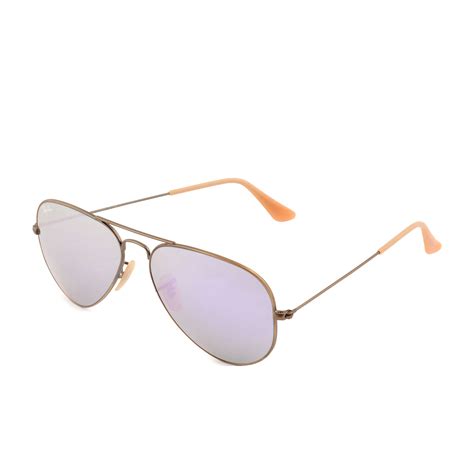 Ray Ban Aviator 3025 Sunglasses In Gold Lyst
