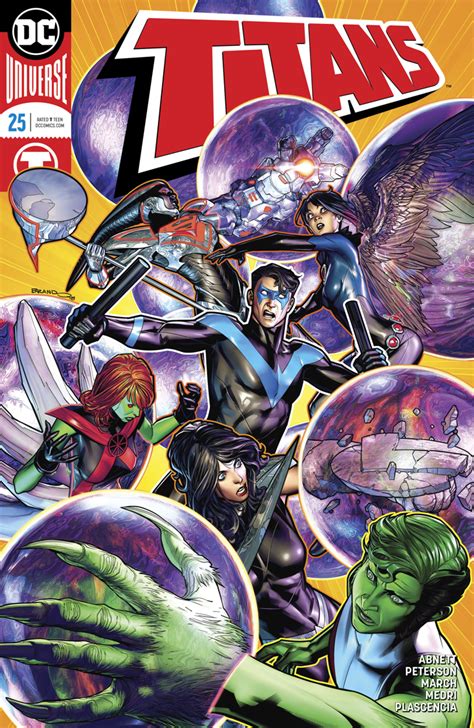 Dc Comics Universe And Titans 25 Spoilers A Milestone