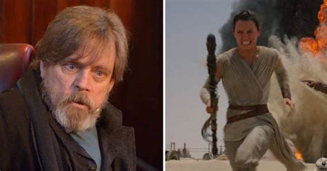 Star Wars Spoiler Did Luke Skywalker Actor Just Give Away