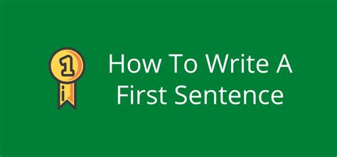 write   sentence  hook  readers attention  writer