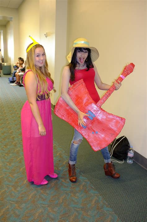 Princess Bubblegum And Marceline Cosplay The Girls Couldn