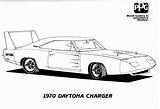 Coloring Pages Dodge Challenger Hot Truck Ram Rod Muscle Car Charger Print Cars Srt8 1970 Daytona Mopar Printable Book Colouring sketch template