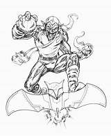 Goblin Spiderman Bouffon Kolorowanki Colorare Dla Coloriages Avengers Thanos Wydruku Coloringhome Dessinée Bande sketch template